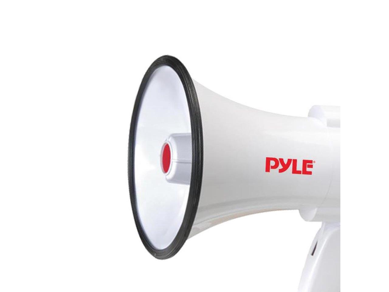 6 Pack Pyle Pro Handheld Megaphone Bull Horn with Siren and Voice Recorder 