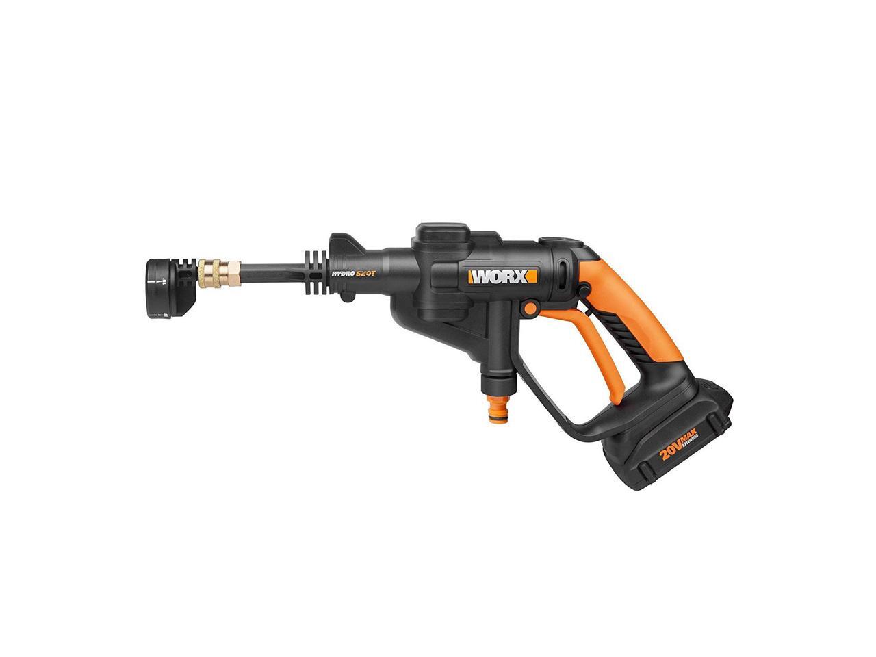 Worx Hydroshot 20V 320 PSI Cordless Pressure Washer Power Cleaner Set