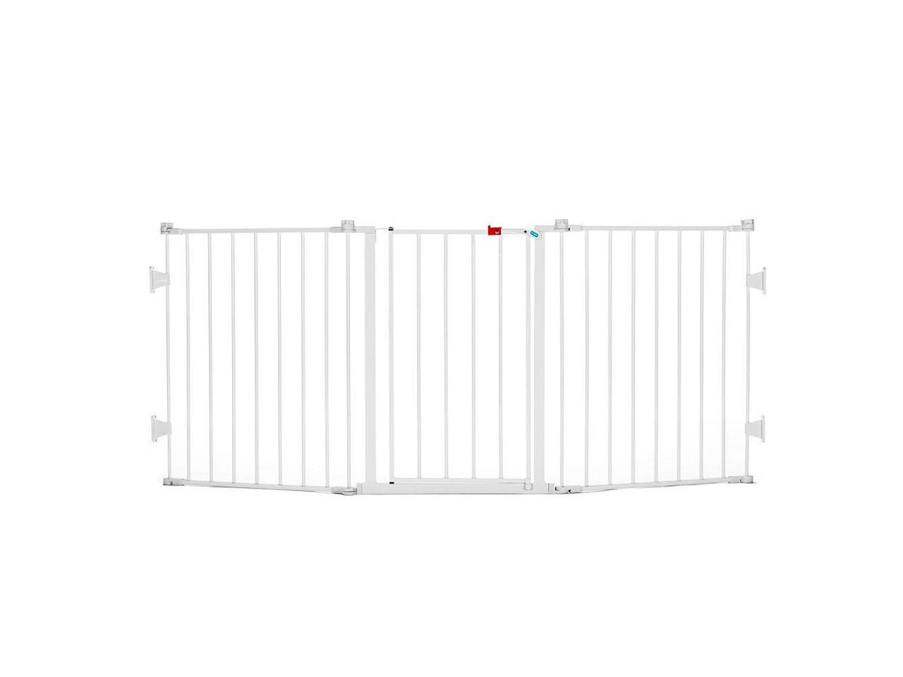 regalo flexi extra wide baby gate