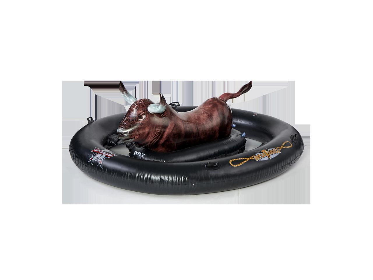 intex bull riding tube