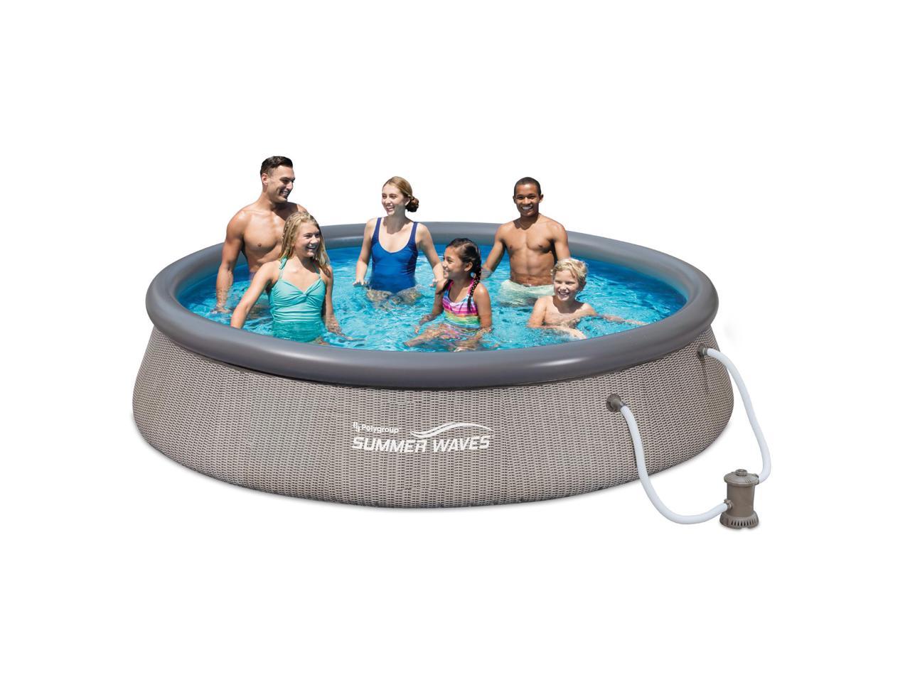 summer waves inflatable pool pump