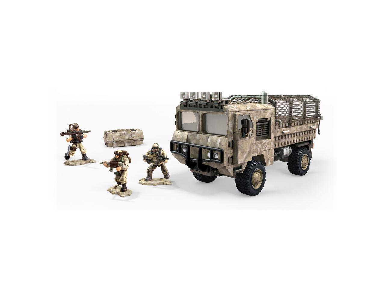 mega construx call of duty heavy tactical cargo truck