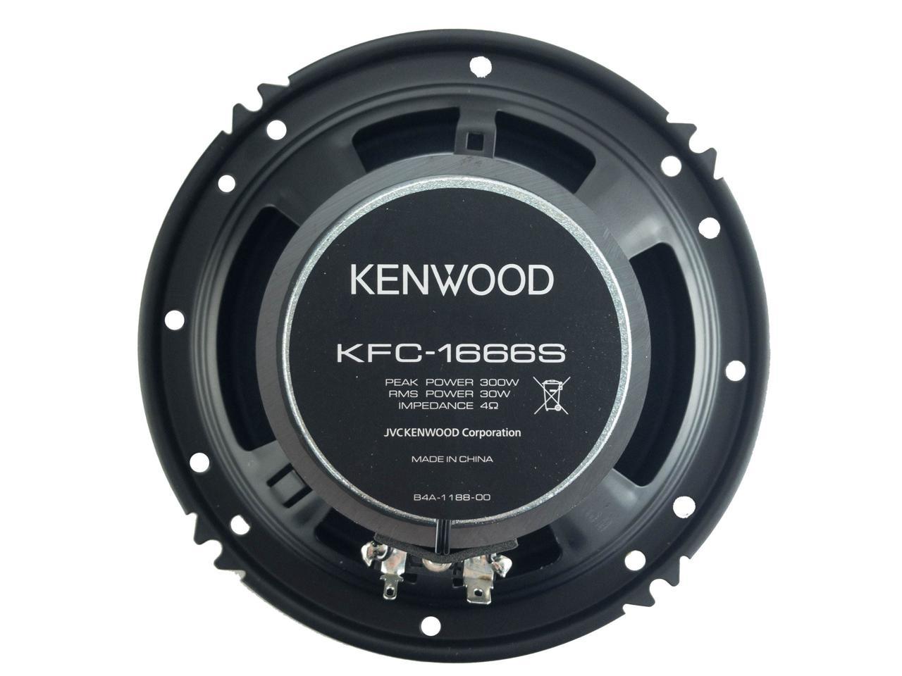 Kenwood KFC1666 6.5 inch 2Way Coaxial Speakers