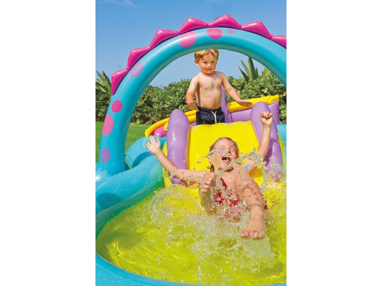 dinoland inflatable play center