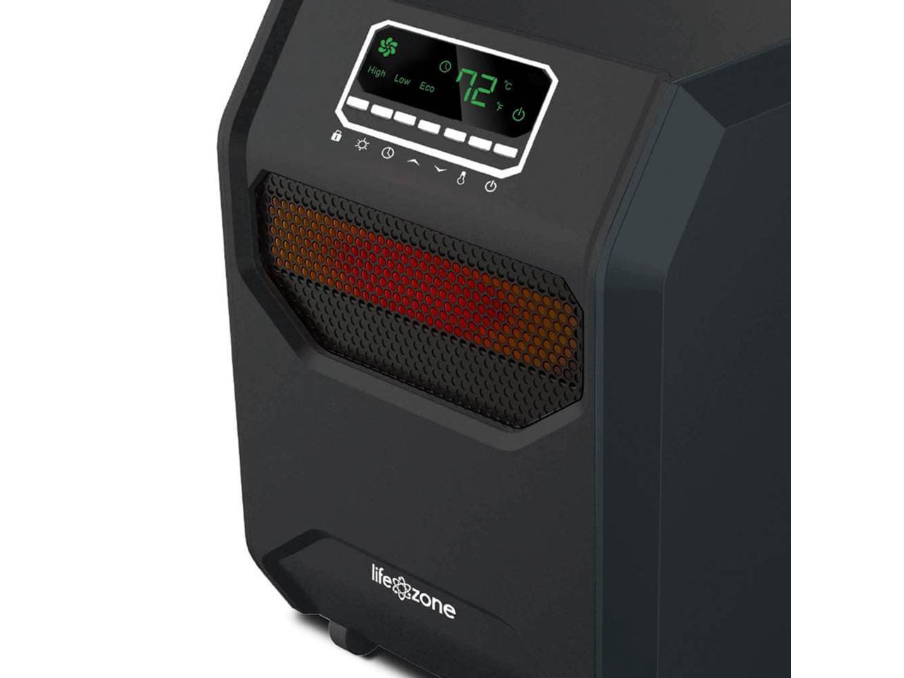 Lifesmart LIfeZone 6-Element Infrared Heater - Newegg.com