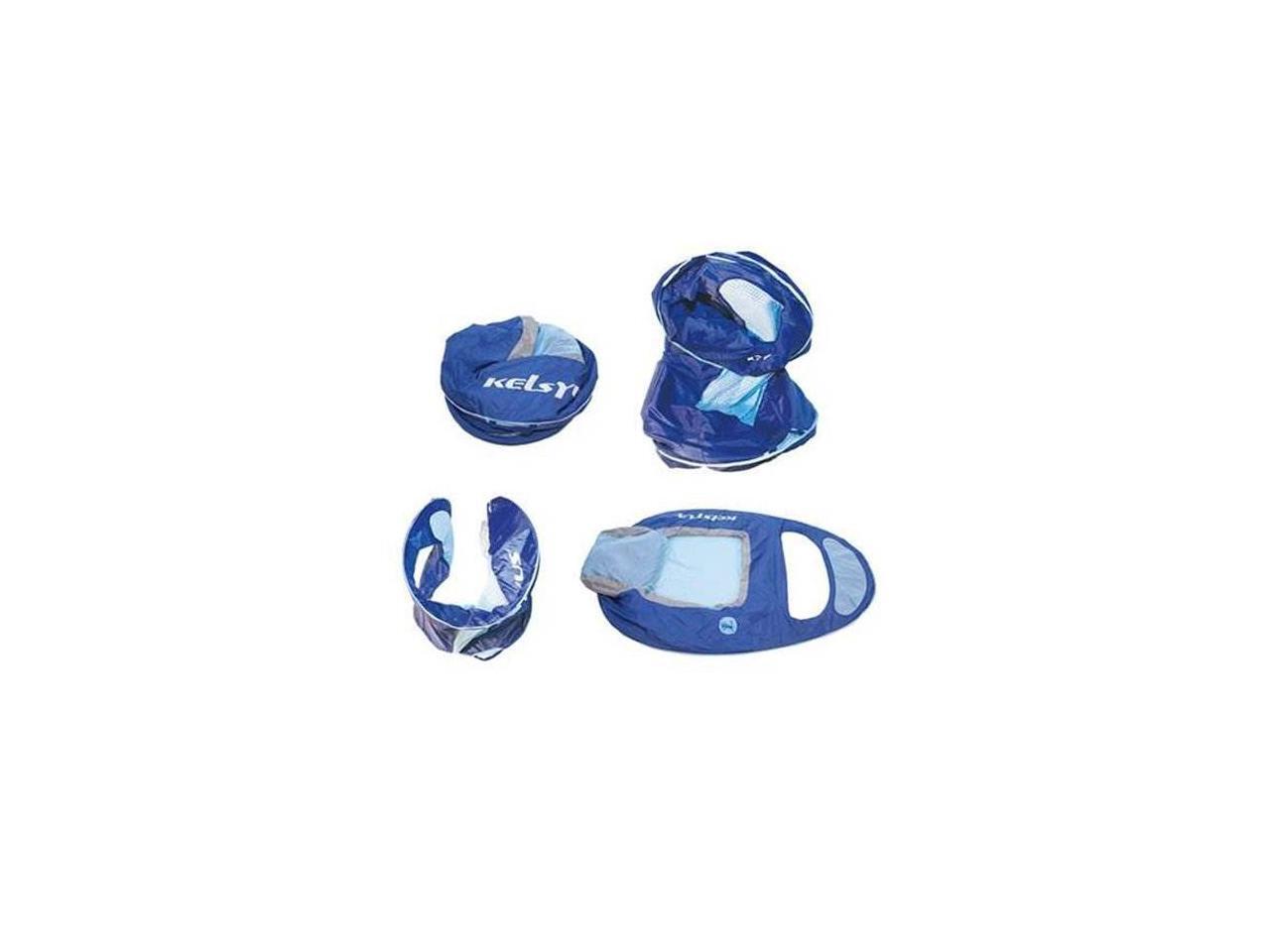 swimways 80014 kelsyus blue floating lounger