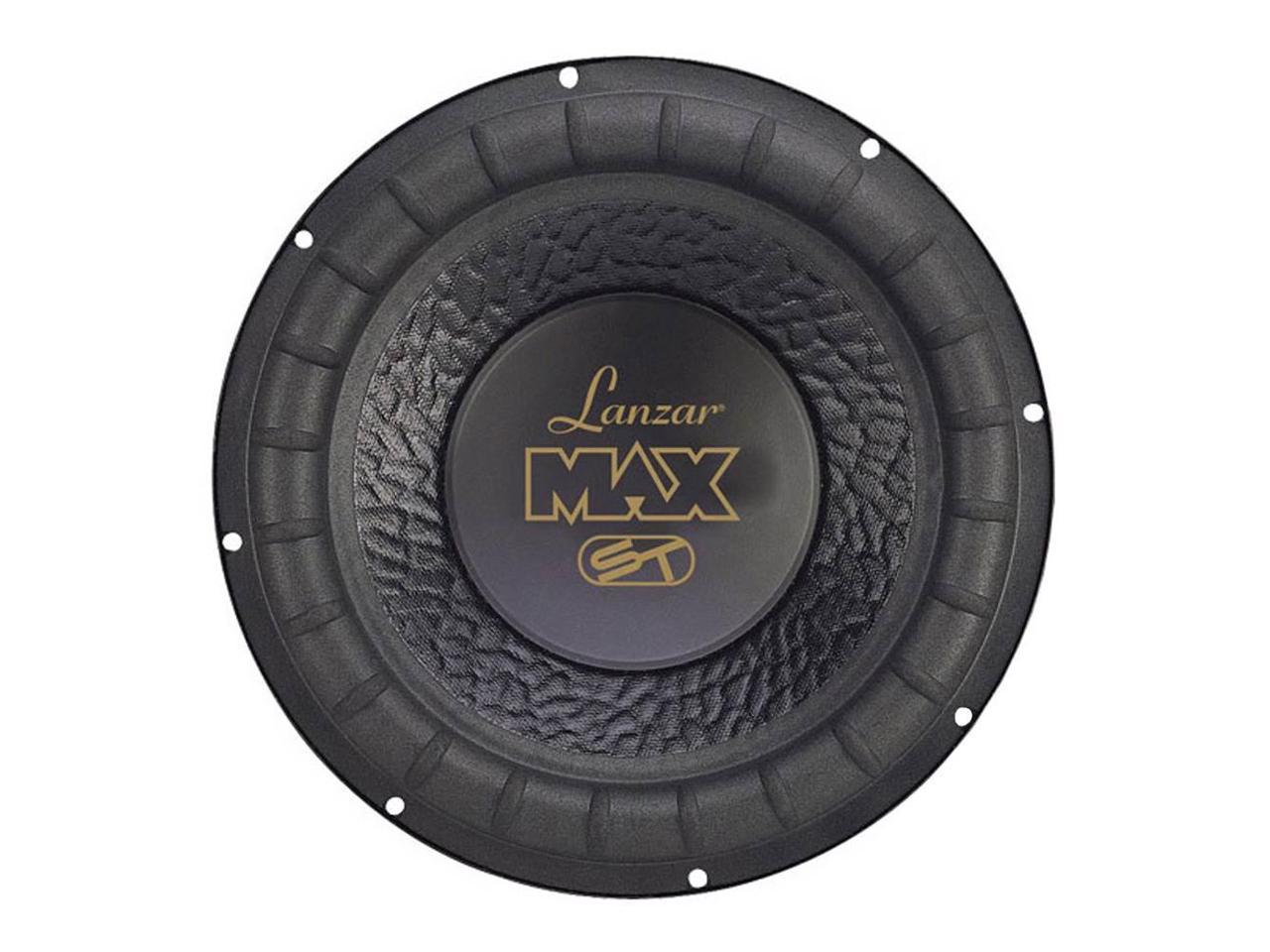 Lanzar Max12 Max 12-Inch 1000-Watt Small Enclosure 4 Ohm Subwoofer 