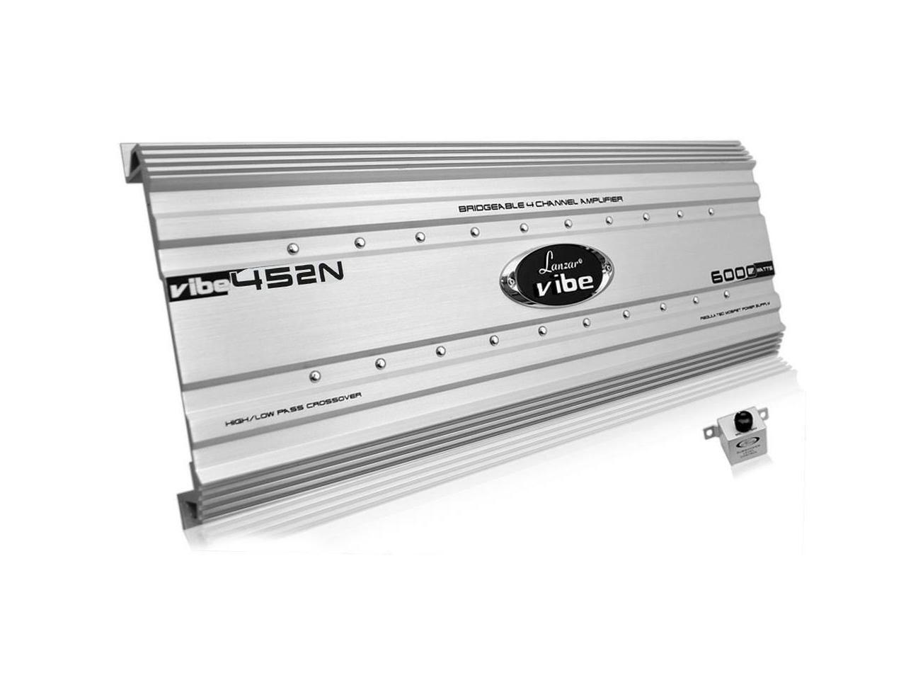 Lanzar 6000W 4 Channel Amp MOSFET Car 