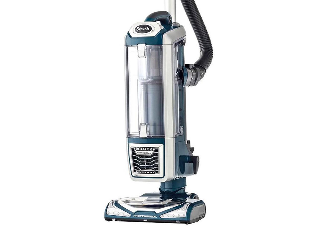 shark rotator lights on no suction