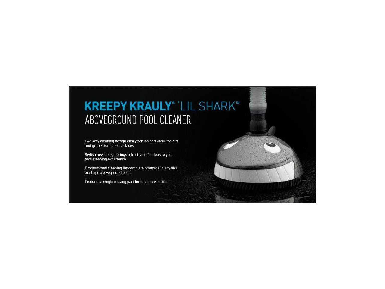 kreepy krauly lil shark pool cleaner