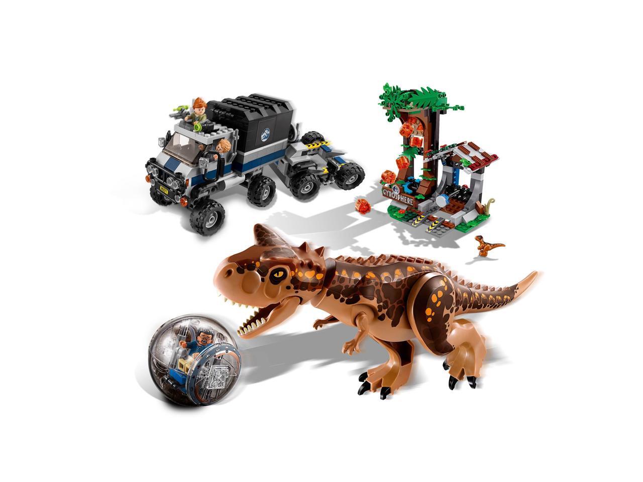 lego carnotaurus gyrosphere escape