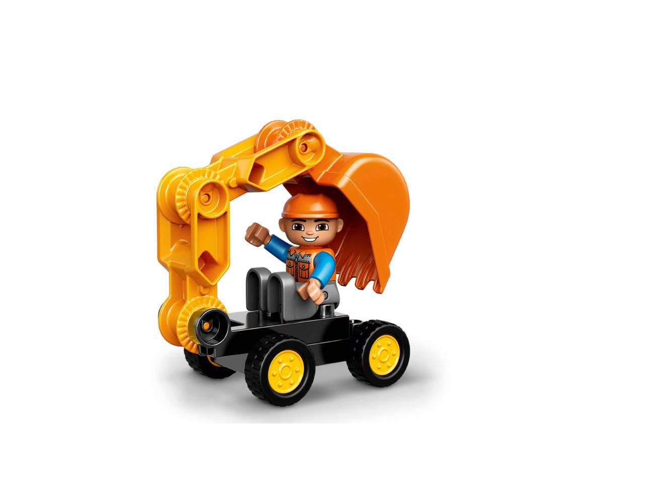 duplo truck & tracked excavator