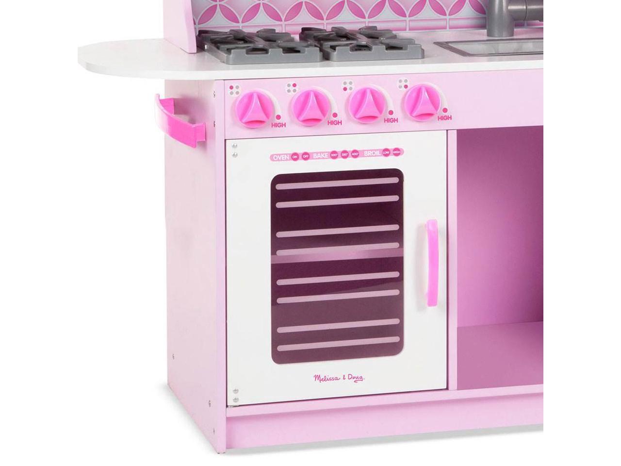 melissa and doug pink kitchen