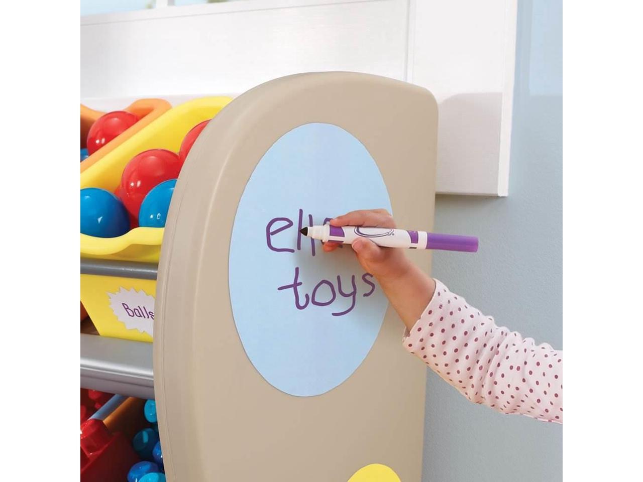 step2 fun time room organizer and toy storage