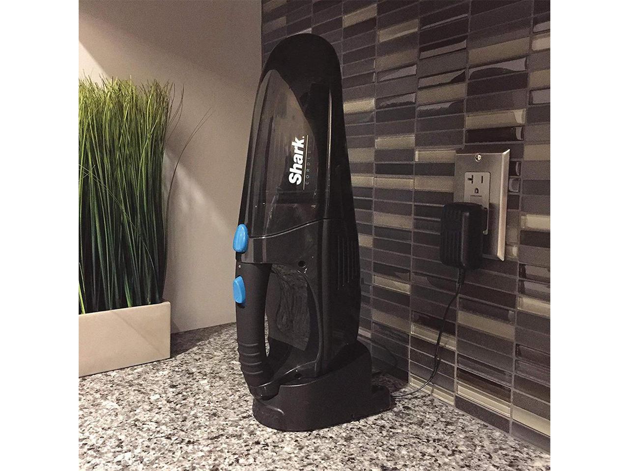 Open Box Shark LV901 Cordless Pet Perfect Handheld Vacuum, Black