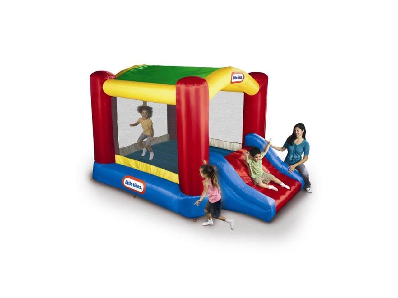 little tikes shady jump and slide