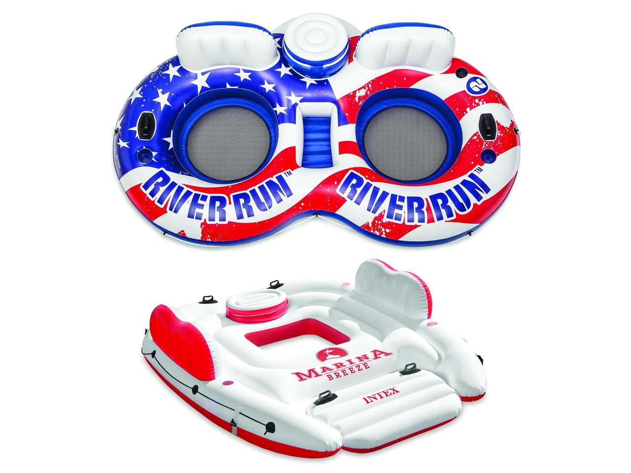 intex american flag float
