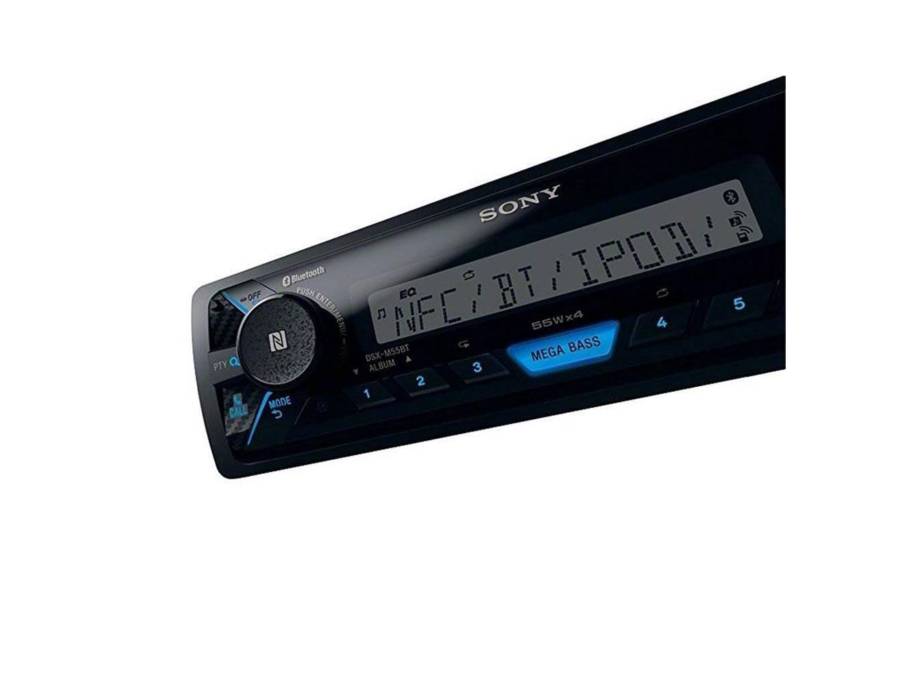 Sony DSXM55BT Marine Digital Media Receiver with Bluetooth