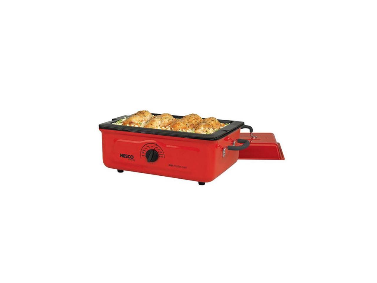 Nesco Cookwell Red 5quart Porcelain Roaster Oven