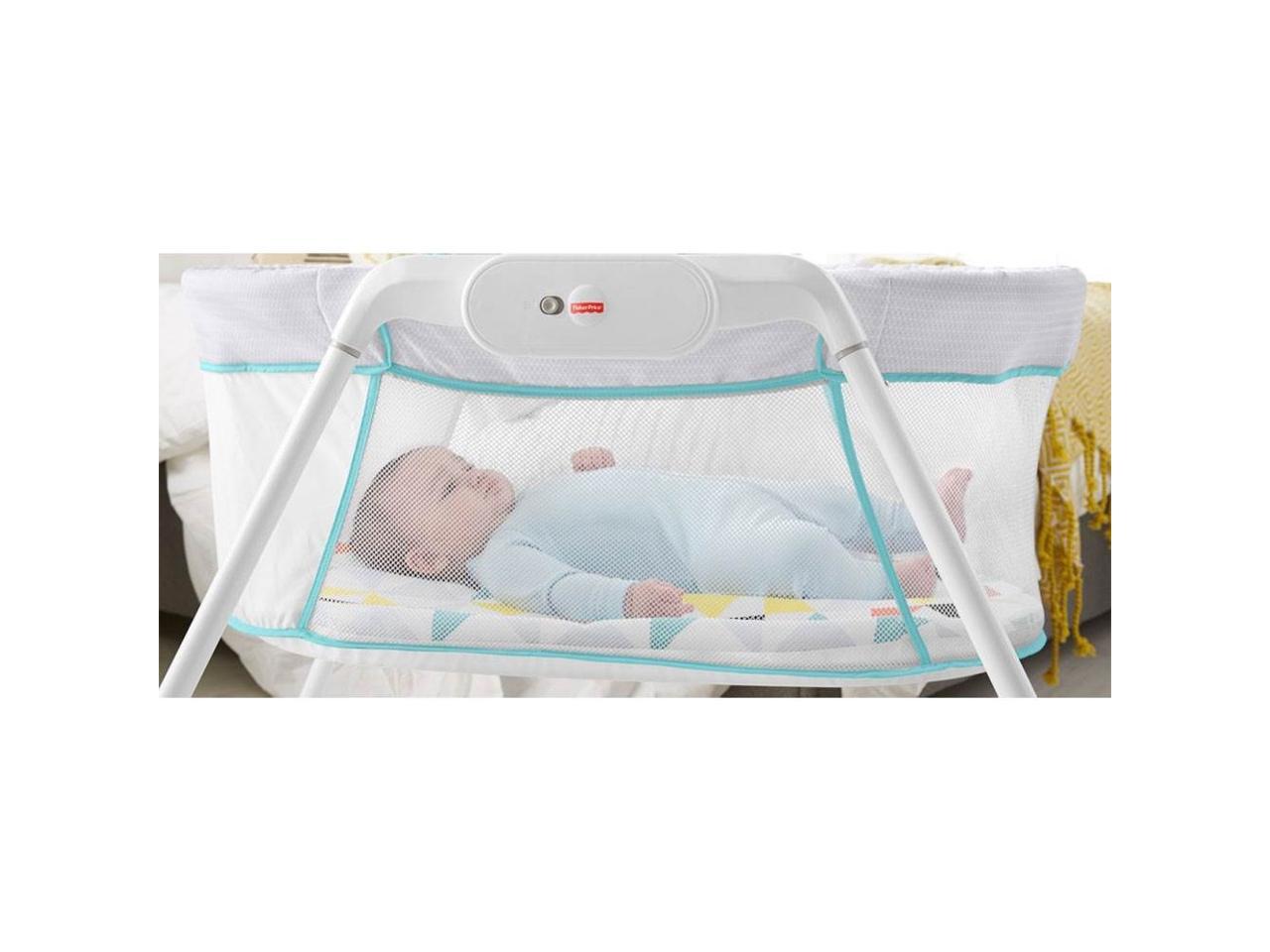 fisher price stow and go bassinet