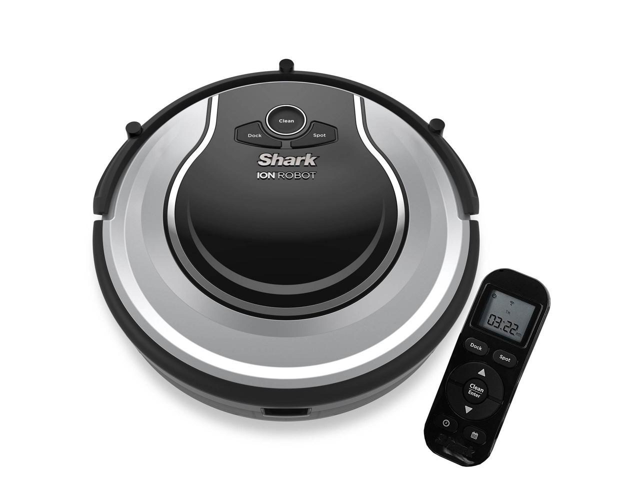 Shark RV720 ION ROBOT 720 Vacuum with Easy Scheduling Remote, Silver ...