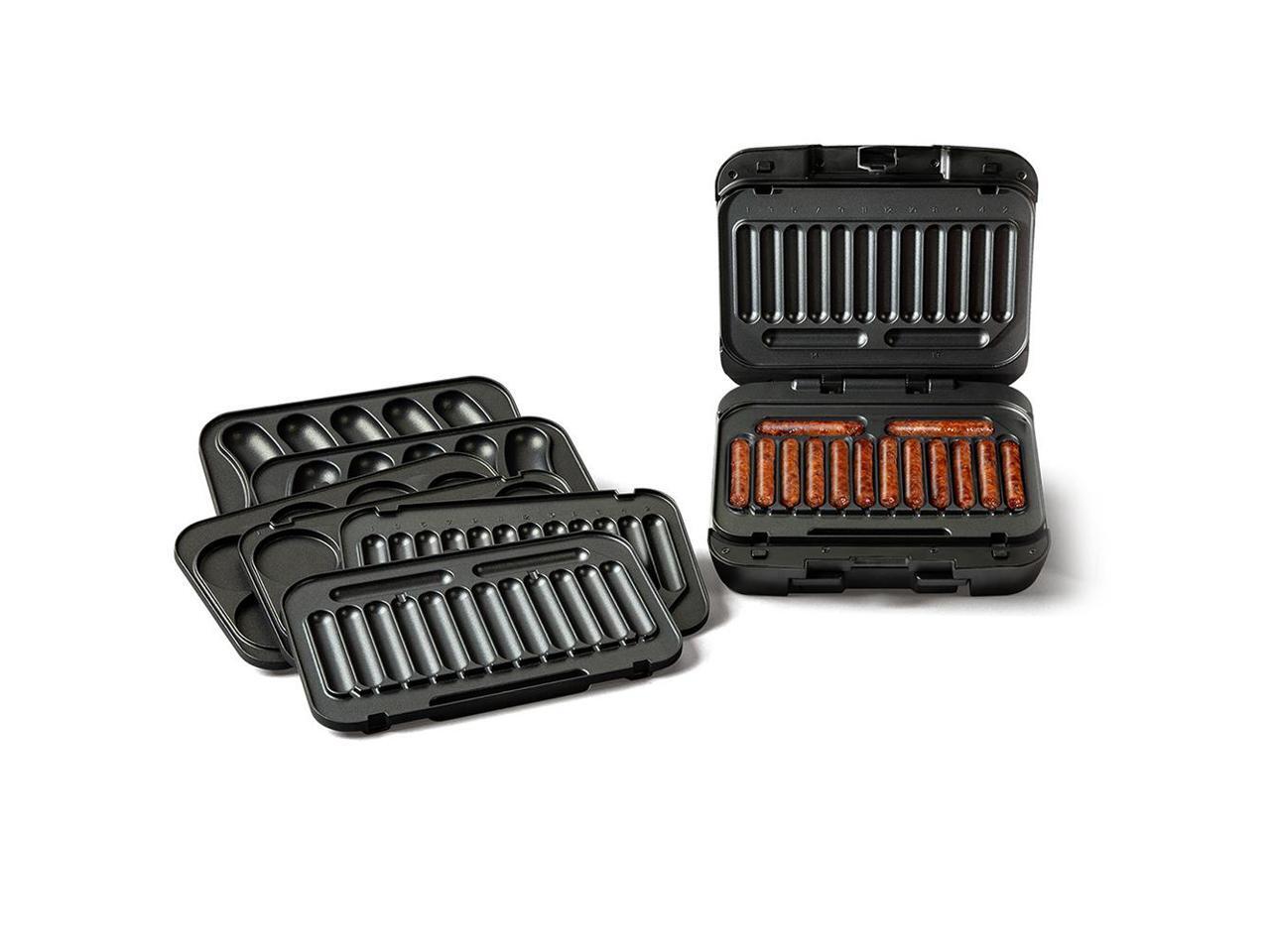 Johnsonville BTG0500 Sizzling Sausage 3in1 Indoor Electric Grill