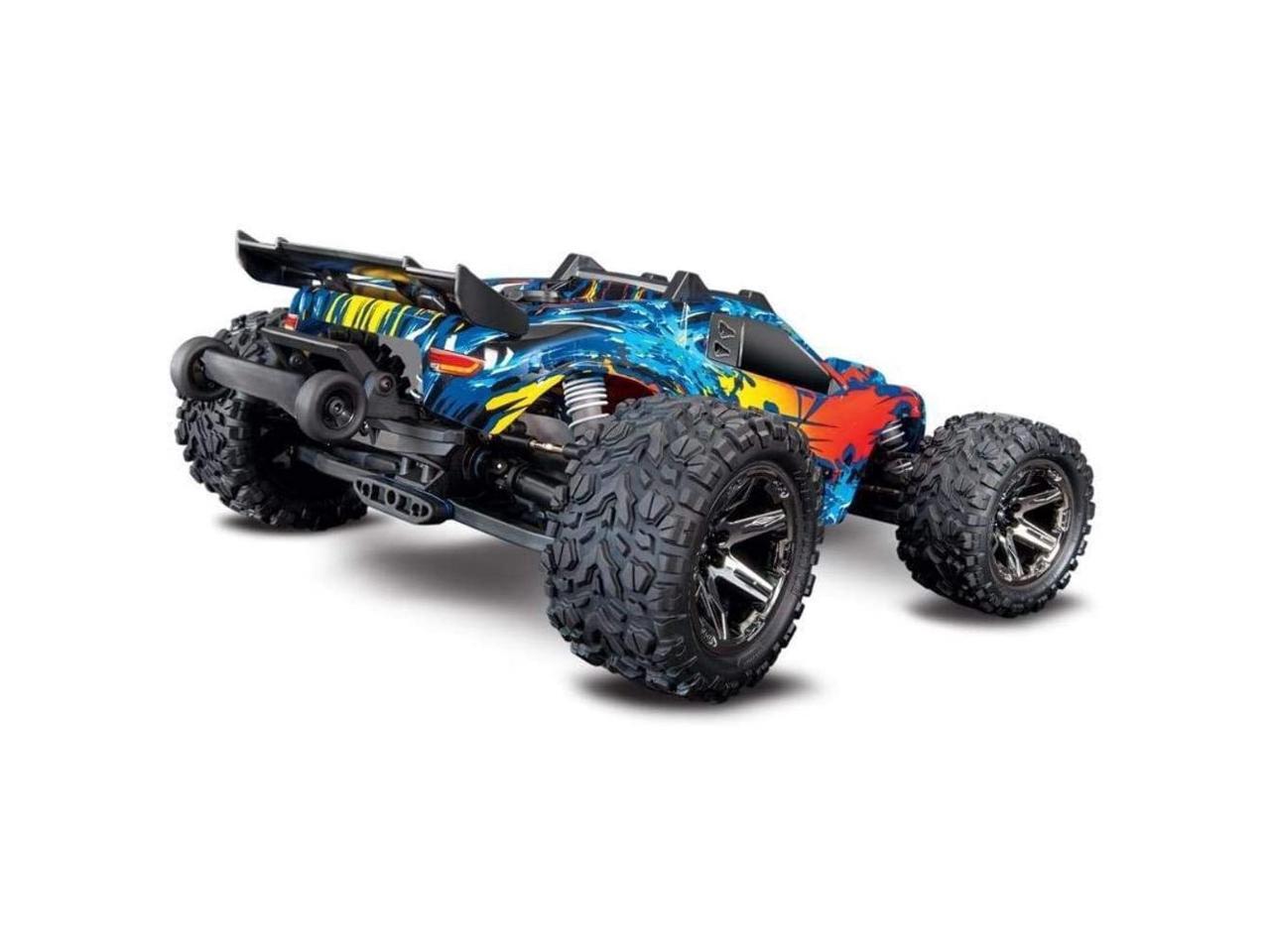 rustler remote control car