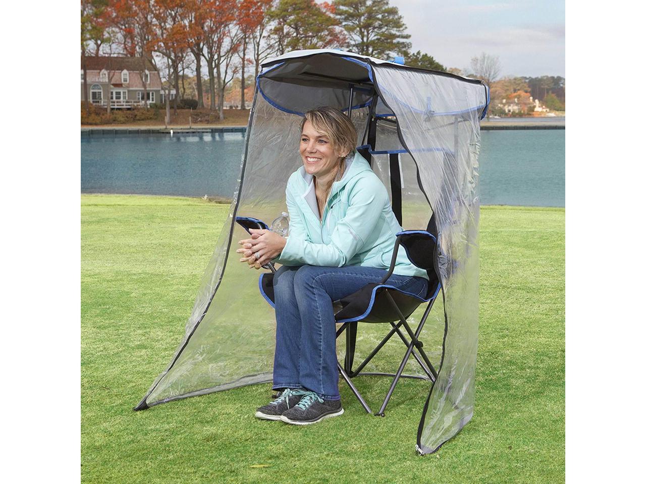 original canopy chair with weather shield