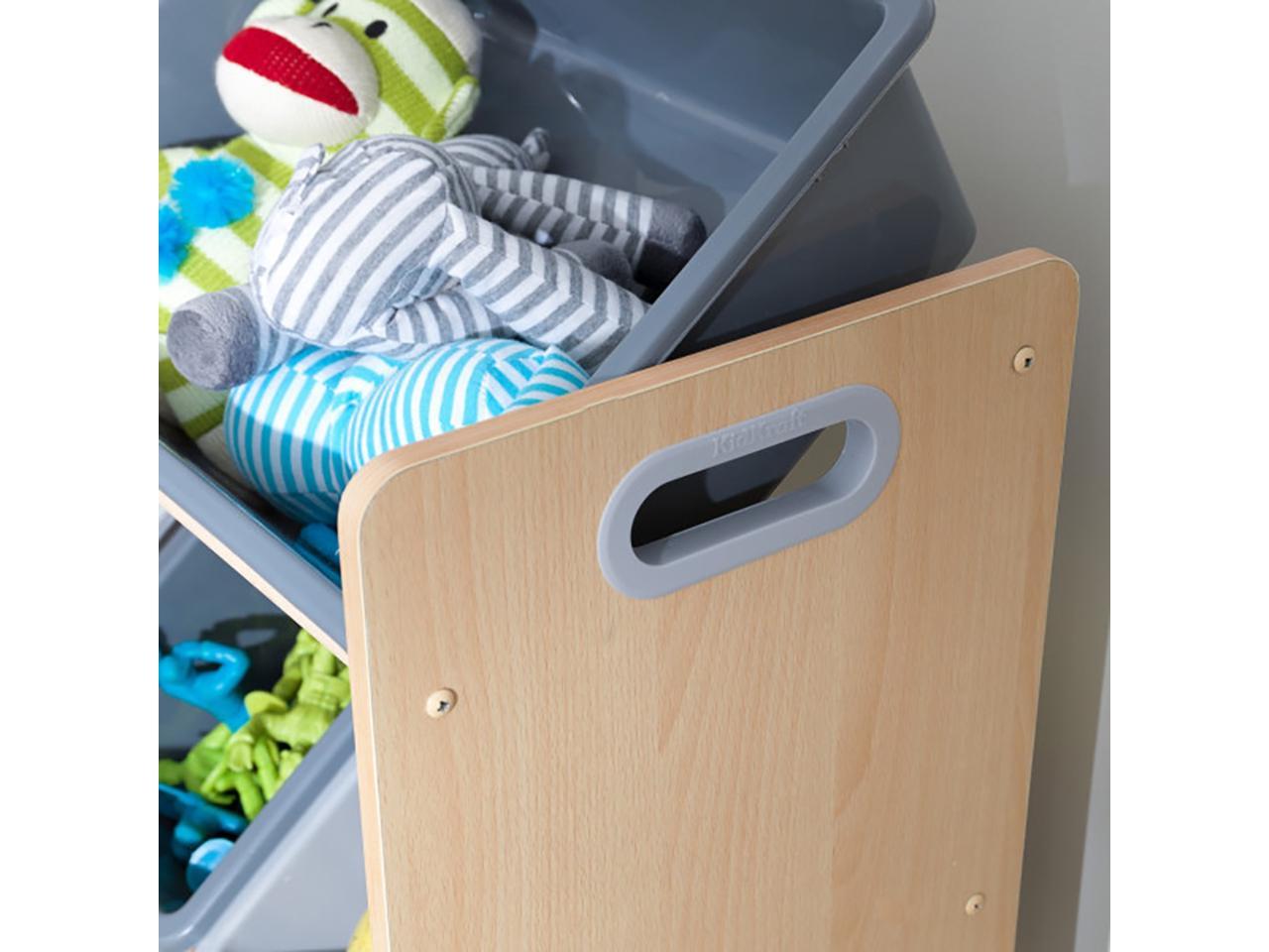 kidkraft sort it & store it bin unit