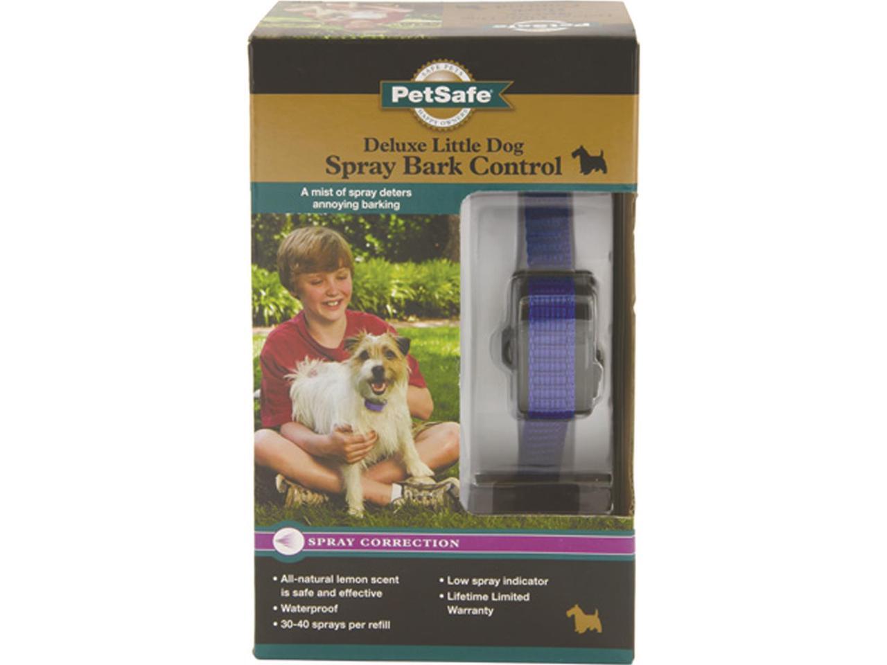 petsafe deluxe little dog spray bark control