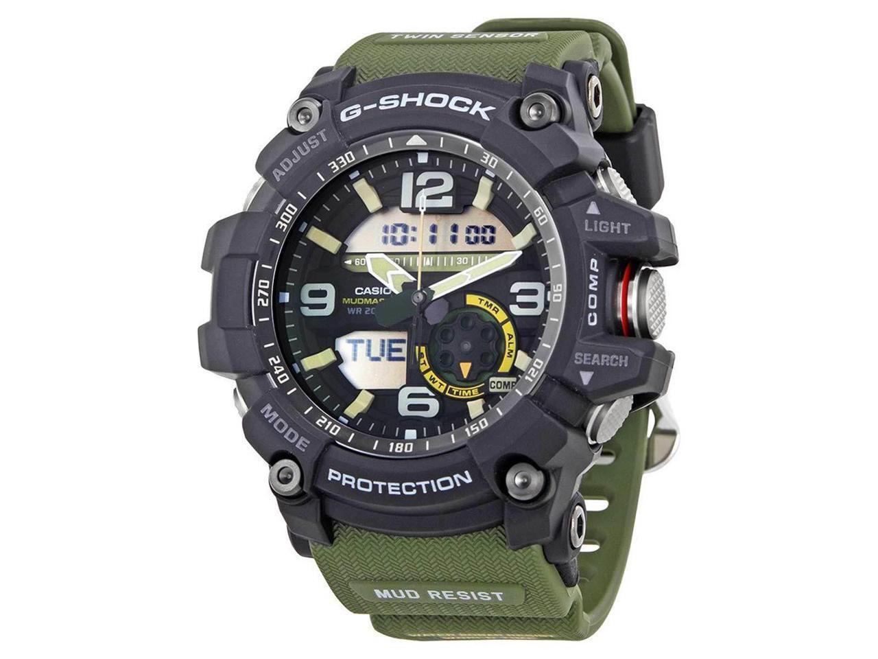g shock mud resist green