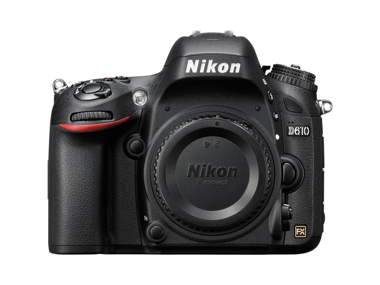 Nikon D610 24 3mp 1080p Dslr Camera W Wi Fi Gps Ready 4 Lens 21 To 600mm 128gb 30pc Kit Nikon 50mm D Sigma 150 600mm F 5 6 3 Os