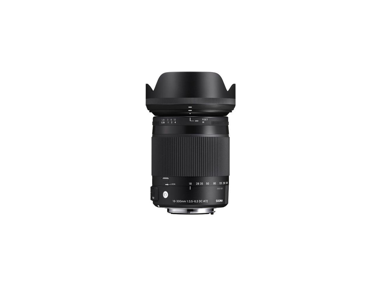 Sigma 18 300mm F 3 5 6 3 Dc Macro Os Hsm Contemporary Lens For Canon Ef 6101 Newegg Com