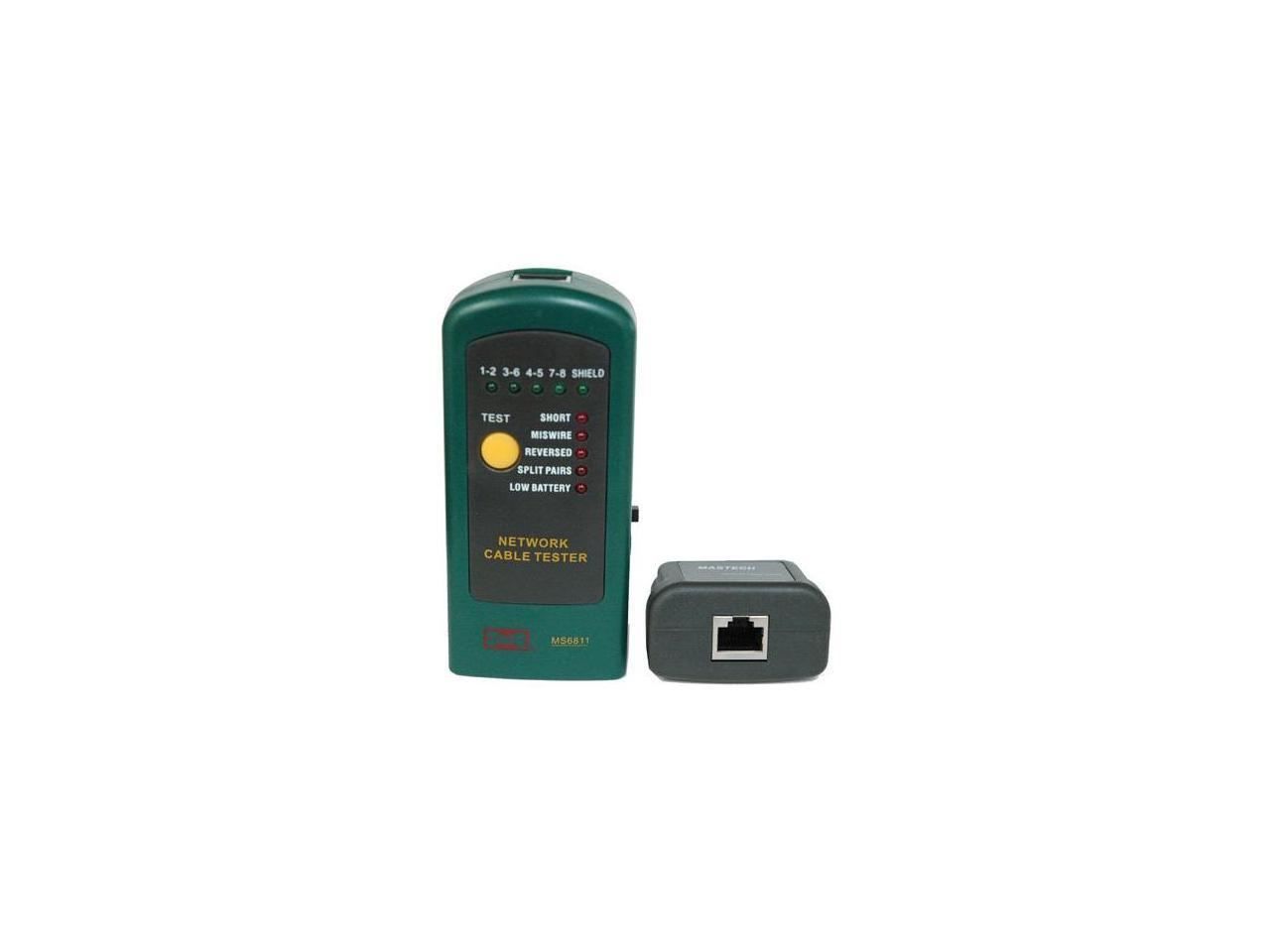 MASTECH MS6811 Network Cable Tester Line Tracker Token Ring Tester 