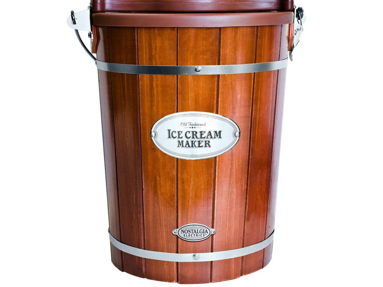 nostalgia vintage ice cream maker