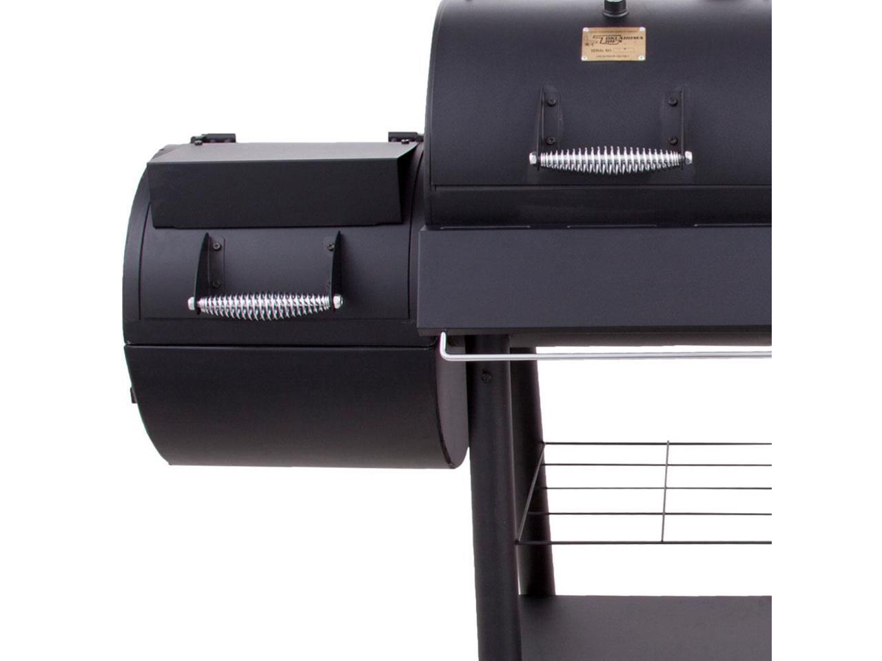 How To Use Oklahoma Joe's Charcoal/Lp Gas/Smoker Combo at Marian