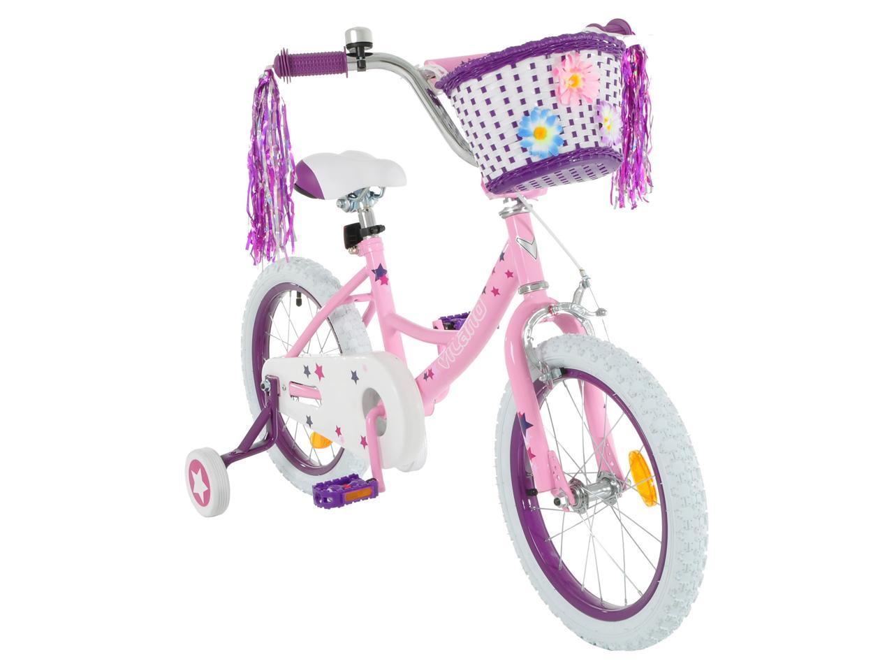 16 inch girls bike with training wheels