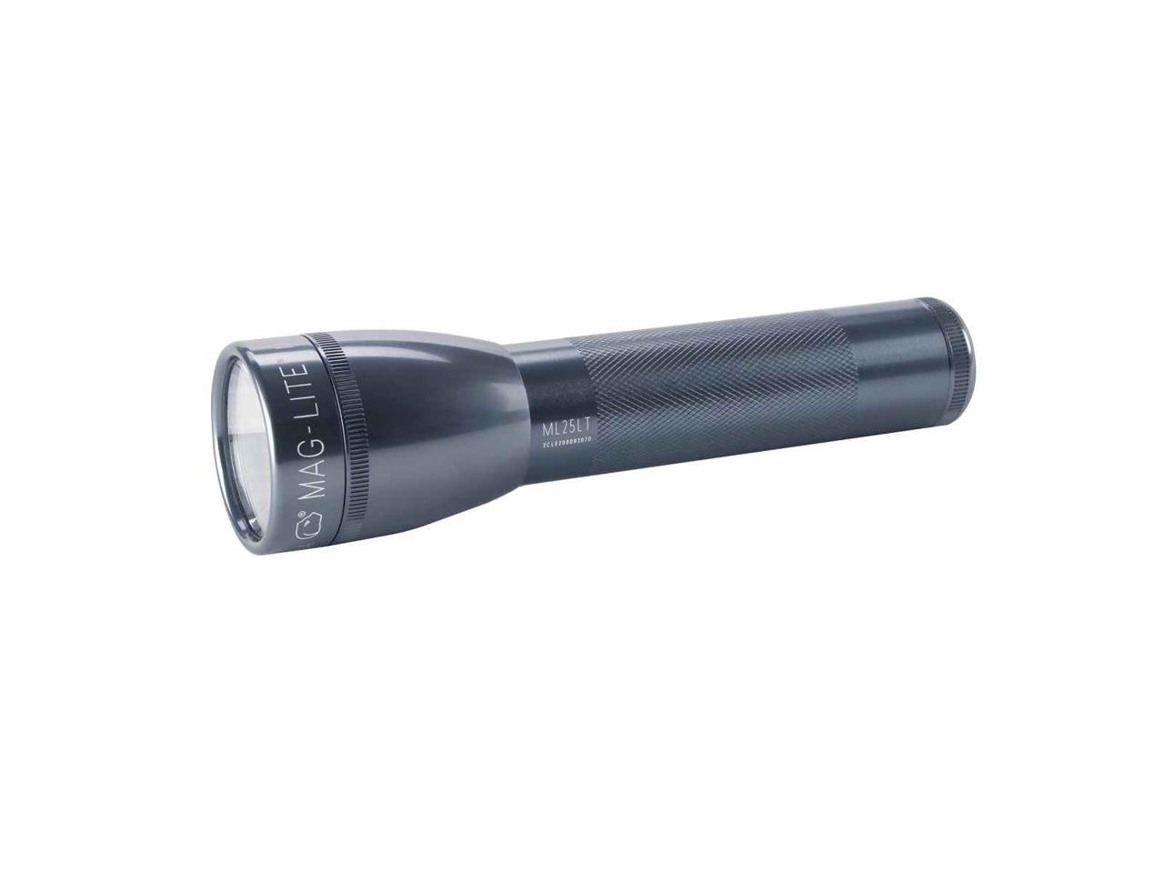 MAGLITE ML25LT-S2096 192-Lumen ML25LT LED C-Cell Flashlight (Gray ...