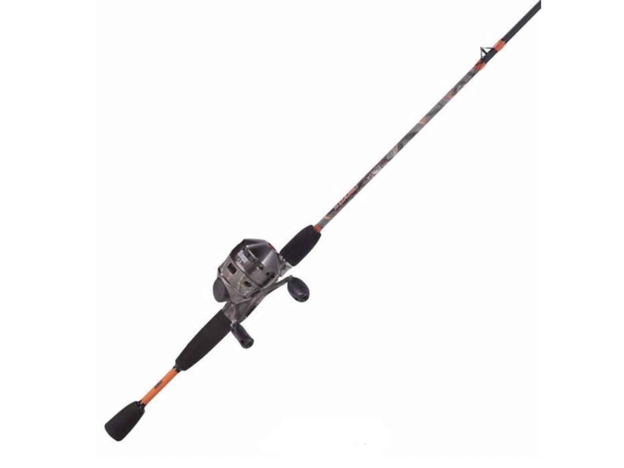 camouflage fishing rod and reel combo