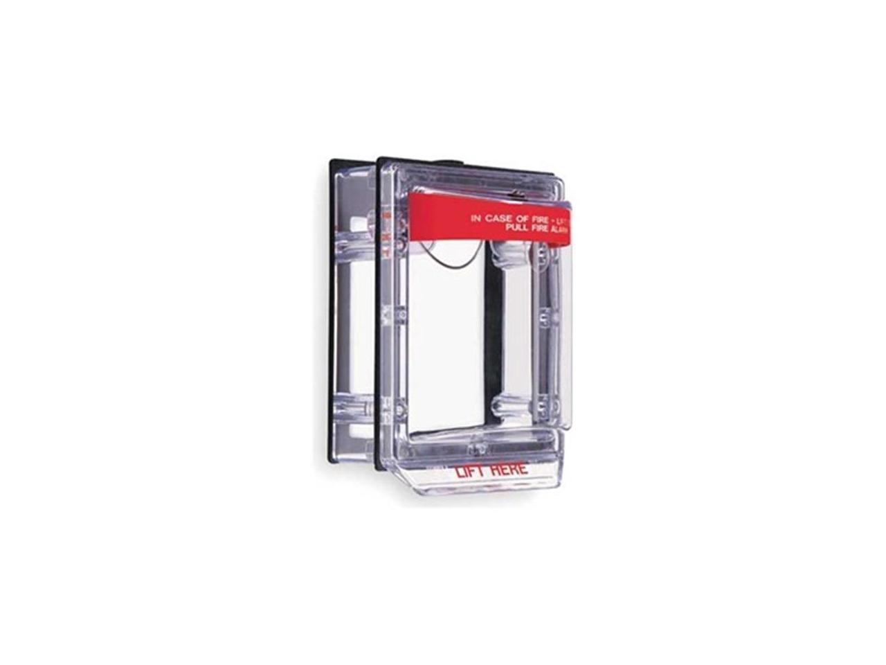 Pull Station Guard, Polycarbonate, Surface