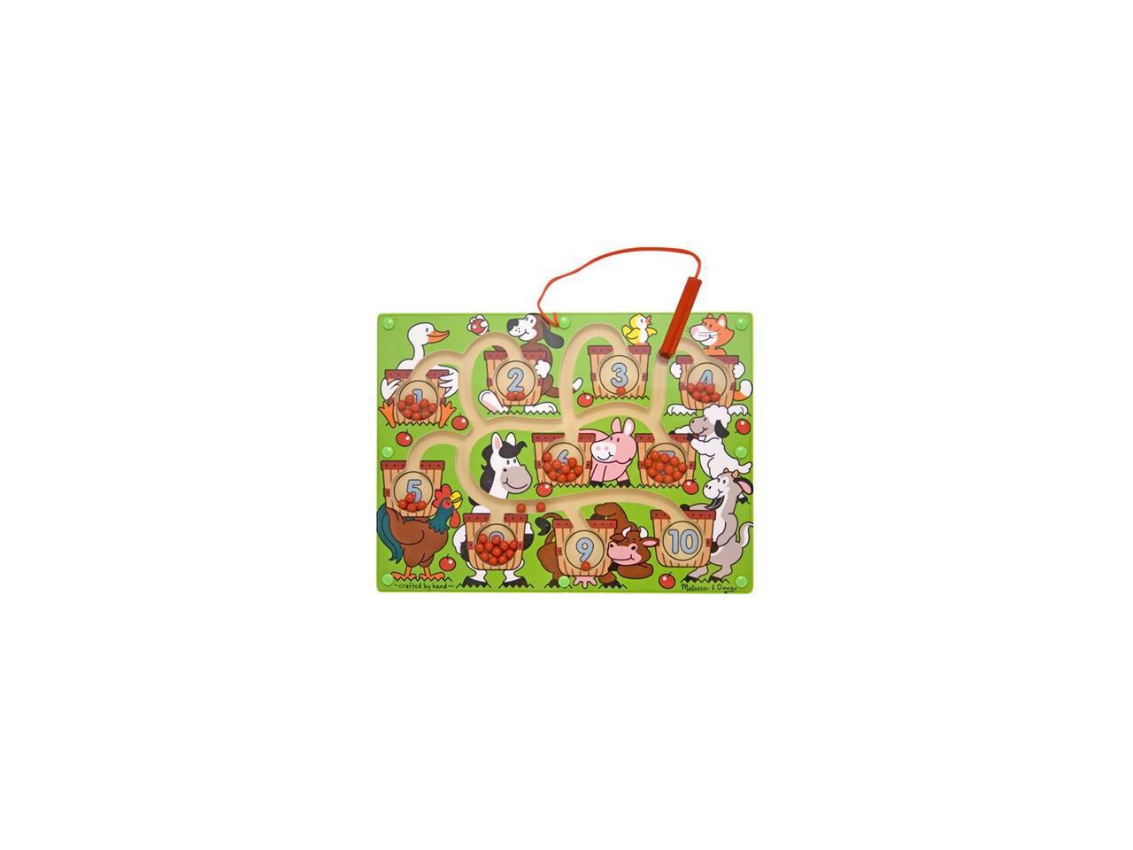 melissa and doug magnetic number maze