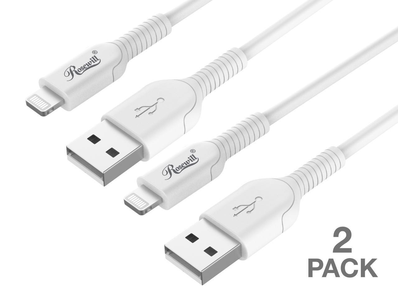 Rosewill iPhone Fast Charger Cable, USBA to Lightning Cable, MFi