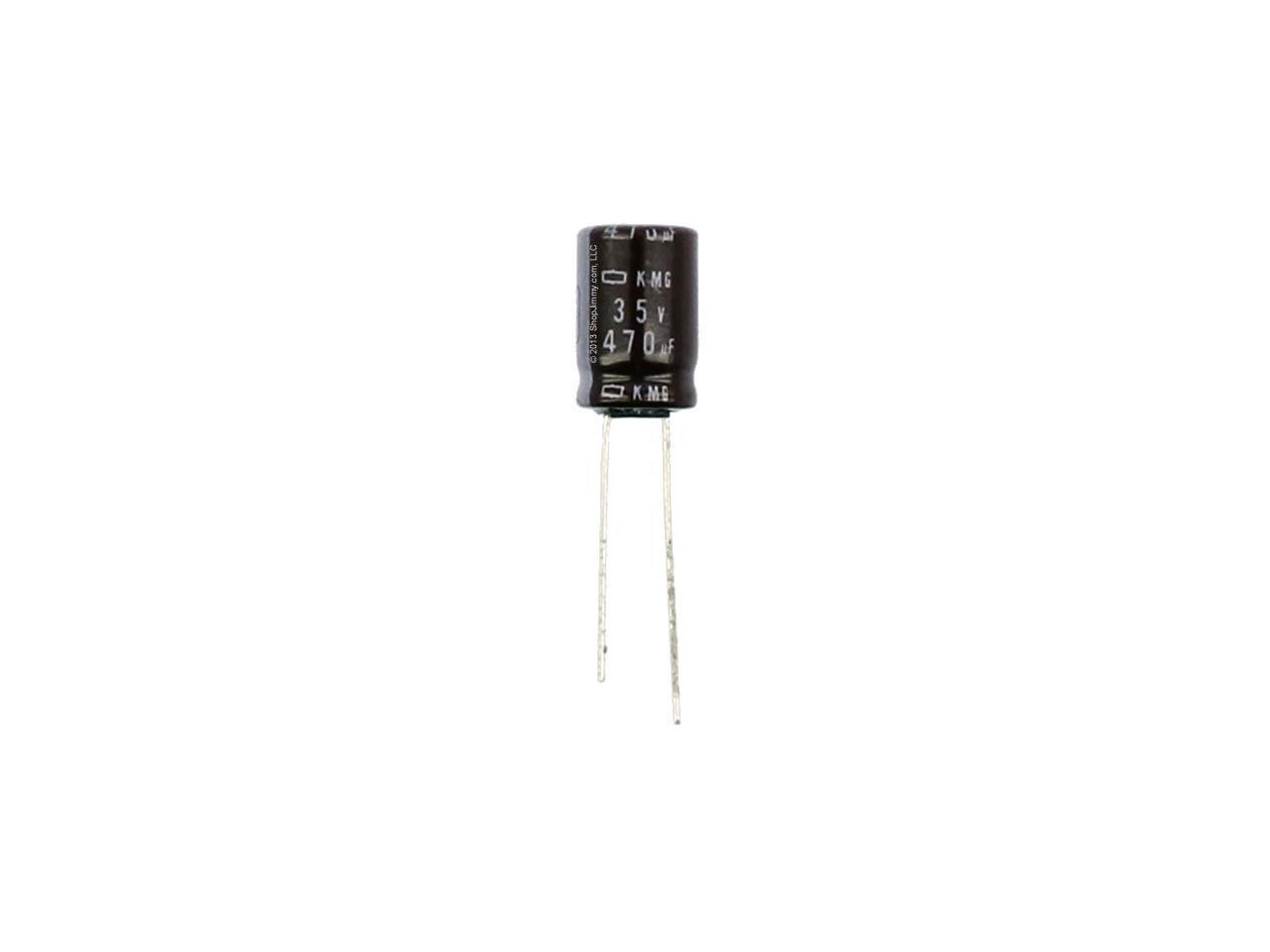 Nichicon electrolytic 10 pack of high temperature 105 degree capacitors