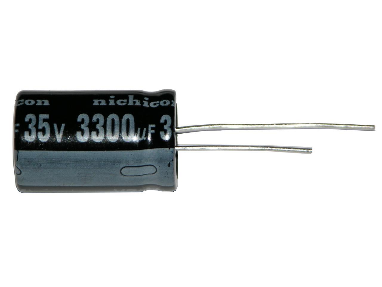 Nichicon electrolytic 10 pack of high temperature 105 degree capacitors
