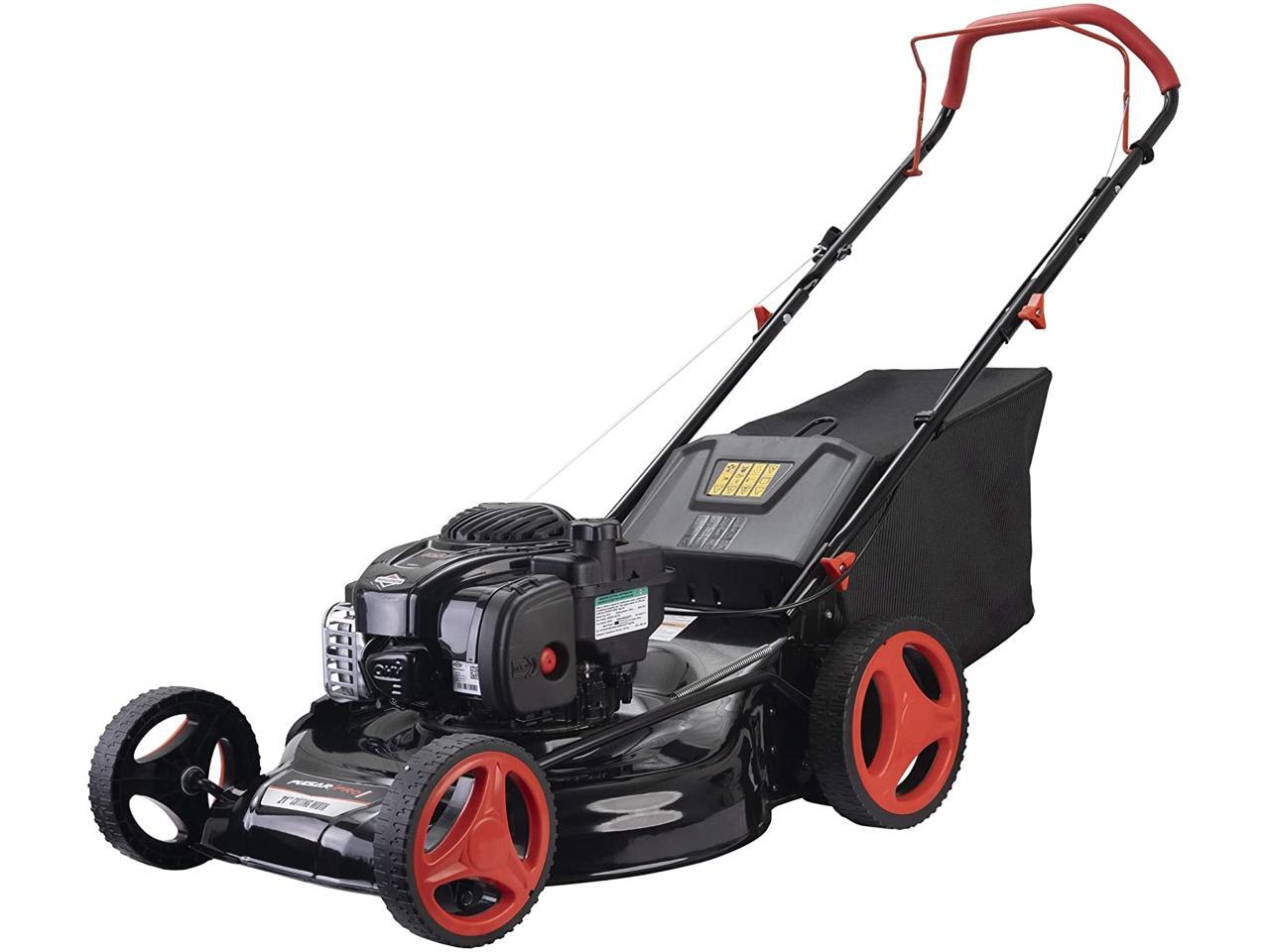 Pulsar Products PPG1221 Lawn Mower, Black/White
