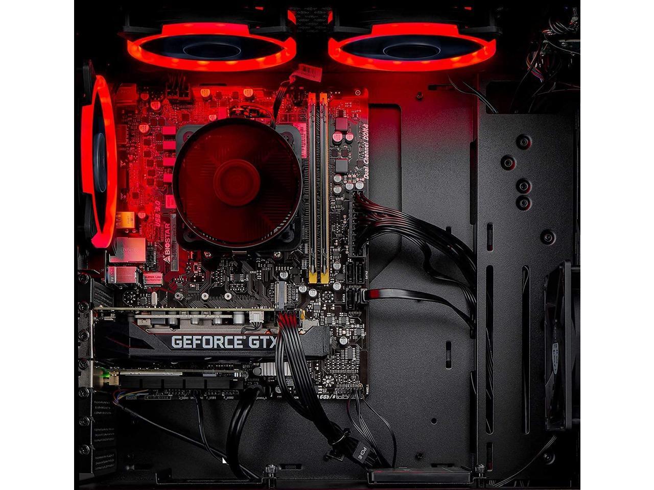 SkyTech Shadow 3.0 Gaming Computer PC Desktop Ryzen 5 3600 6Core 3