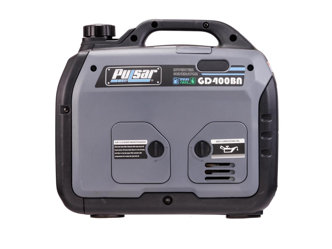Pulsar Products GD400BN, 4000W Portable superquiet Dual Fuel
