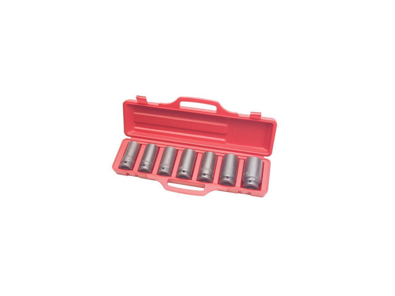 Tekton 4890 8pc. 3/4" Dr. Deep Impact Socket Set (SAE)