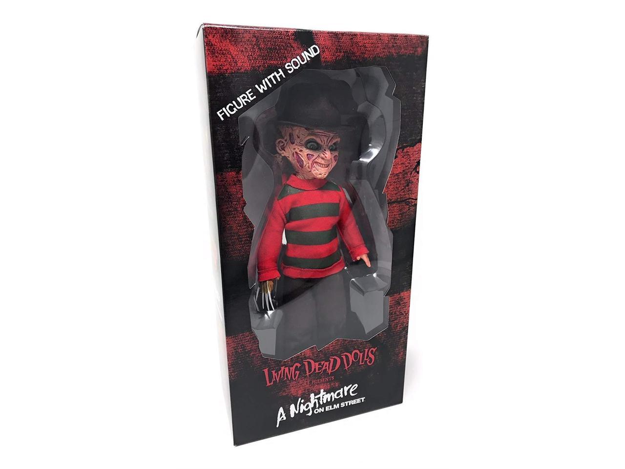 Mezco Living Dead Dolls A Nightmare on Elm Street Freddy Krueger 10-Inch Talking Figure