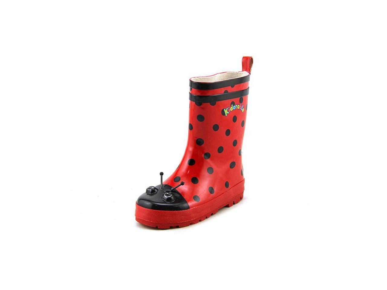 red rain boots for toddlers